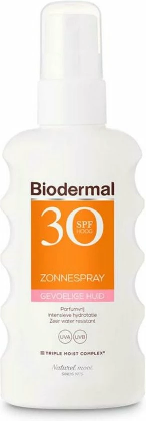 Beste deal 😍 Biodermal Zonnebrand Spray Voor De Gevoelige Huid SPF 30 - 175ml - Zonnespray 🥰 11 Beste deal 😍 Biodermal Zonnebrand Spray Voor De Gevoelige Huid SPF 30 - 175ml - Zonnespray 🥰 - Afbeelding 11