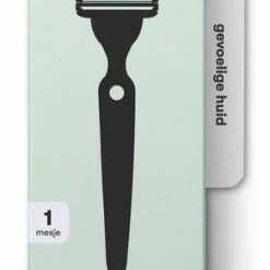 Coupon 👍 Boldking Startset - Scheermesjes Voor Gevoelige Huid - Houder + Mesje + Zuignap 🌟