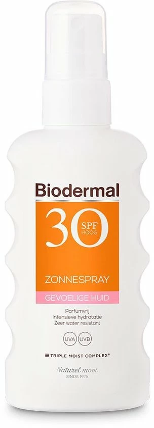Beste deal 😍 Biodermal Zonnebrand Spray Voor De Gevoelige Huid SPF 30 - 175ml - Zonnespray 🥰 1 Beste deal 😍 Biodermal Zonnebrand Spray Voor De Gevoelige Huid SPF 30 - 175ml - Zonnespray 🥰