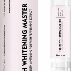 Promo 👏 TeethWhiteningMaster Teeth Whitening Master - 2 Stuks Met Peppermint Extract - Whitening Systeem - Tandverzorging - Witte Tanden Simpel En Snel - Geen Gevoeligheid - 0% Peroxide 🔔