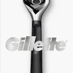 Promo ⌛ Gillette Fusion Proglide 5 Monochrome Collection Black HOUDER + SCHEERMES 😍