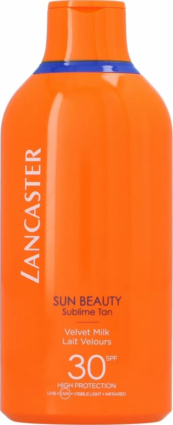 Beste Verkoop β Lancaster Sun Beauty Velvet Milk SPF30 - 400 Ml - Zonnebrand π 2 Beste Verkoop β Lancaster Sun Beauty Velvet Milk SPF30 - 400 Ml - Zonnebrand π - Afbeelding 2
