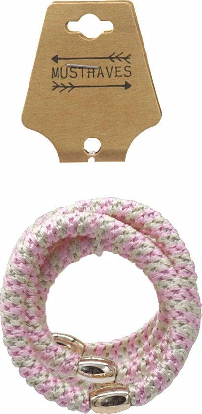 Korting β¨ Dielay Haarelastiekjes / Armbanden - Set 5 Stuks - Elastisch - Lichtroze π₯° 2 Korting β¨ Dielay Haarelastiekjes / Armbanden - Set 5 Stuks - Elastisch - Lichtroze π₯° - Afbeelding 2