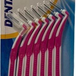 Kopen 🥰 Denta Pro Ragers 2.5mm - Tandenflossers - Tandstokers Aanbieding - Roze 1x - 7st - Dentapro Borsteltjes ✔️