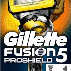 Promo ❤️ Gillette Fusion5 Proshield Scheersysteem + 1 Scheermesje Mannen ✨