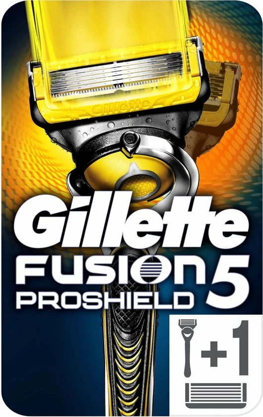 Promo ❤️ Gillette Fusion5 Proshield Scheersysteem + 1 Scheermesje Mannen ✨ 1 Promo ❤️ Gillette Fusion5 Proshield Scheersysteem + 1 Scheermesje Mannen ✨