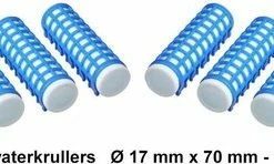 Beste Verkoop 🎉 Rojafit Warmwaterkrullers - Ø 17 Mm X 70 Mm - 10 Stuks - Blauw ❤️