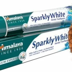 Goedkoop ๐ Himalaya Sparkly White Herbal Tandpasta - Tandpasta Whitening - Wittere Tanden - Tandpasta Zonder Fluoride - 75ml ๐