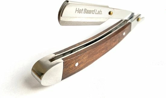 Promo 😀 Het Baard Lab. Premium Shavette (incl. Derby Premium Scheermesjes & Etui) - Klassiek Scheermes - Barbiersmes - Open Scheermes - Hout - Rozenhout 🔔 2 Promo 😀 Het Baard Lab. Premium Shavette (incl. Derby Premium Scheermesjes & Etui) - Klassiek Scheermes - Barbiersmes - Open Scheermes - Hout - Rozenhout 🔔 - Afbeelding 2