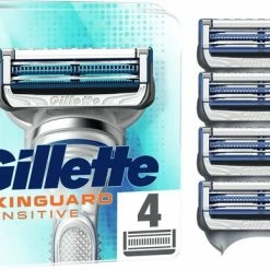 Nieuw 🎉 Gillette SkinGuard Sensitive Scheermesjes - 4 Navulmesjes 🔥