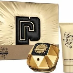 Goedkoopste 🧨 Paco Rabanne Lady Million Fabulous Set Eau De Parfum 80 Ml -Body Lotion 75 Ml -Travel Spray 10 Ml 💯
