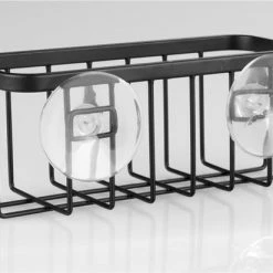 Goedkoopste 🎉 IDesign Gootsteen Bakje Small Zwart - Zwart - Ophangen Zonder Boren 🛒 -BRAUN Shop 550x412 10