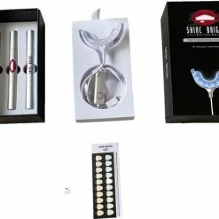Uitgang ✨ Shine Bright Whitening Whitening Kit - [100% Natuurlijke Ingrediënten] - [Peroxide-vrij] - [Pijnloos & Gemakkelijk Thuis Tanden Bleken] 👏 -BRAUN Shop 550x432