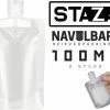 Promo ✔️ Staza® Navulbare Siliconen Reisflesjes – 2 Stuks - Reisflacons Voor 👜 Handbagage & Travel - 100ml 😀