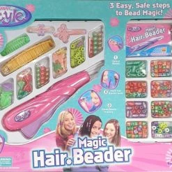 Uitgang 😍 Girl Style Magic Hair Beader - Magische Haar Kralenset 🧨