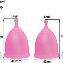 Hete verkoop 😉 FitCup Duurzame Menstruatiecup - Herbruikbaar - Maat S / L 🥰 -BRAUN Shop 550x440 1