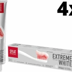 Promo 🌟 Splat Special Extreme White Tandpasta - 4 X 75 Ml - Voordeelverpakking 🔔