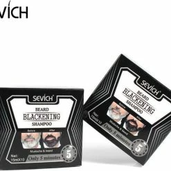 Begroting 🧨 Xclusive Beauty Brands Baardverf Zwart - Haarverf Zwart - Blackening Beard Shampoo - Baardshampoo - Baard Verf Zwart 🔔