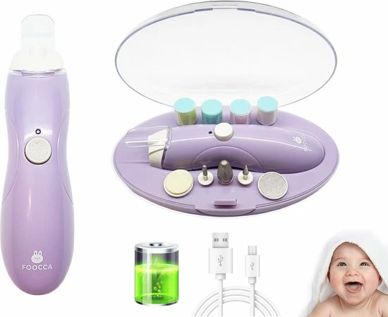 Beste Verkoop π FOOCCA Baby Nagelknipper - Oplaadbaar - Baby Manicureset - Baby Verzorgingsset - Baby Nagelvijl - Baby Nagelschaartje - Baby Nagelset - Elektrisch - Oplaadbaar π 1 Beste Verkoop π FOOCCA Baby Nagelknipper - Oplaadbaar - Baby Manicureset - Baby Verzorgingsset - Baby Nagelvijl - Baby Nagelschaartje - Baby Nagelset - Elektrisch - Oplaadbaar π