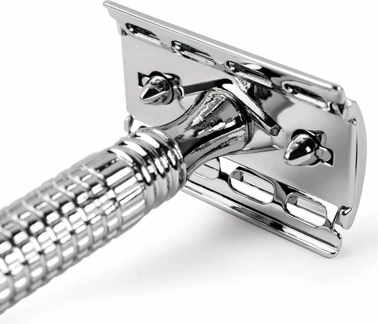 Beste deal 🛒 Safety Razor QSHAVE + 5 Titanium Scheermesjes – Dubbelzijdig Scheermes Voor Mannen En Vrouwen – Klassiek Scheermes 🤩 9 Beste deal 🛒 Safety Razor QSHAVE + 5 Titanium Scheermesjes – Dubbelzijdig Scheermes Voor Mannen En Vrouwen – Klassiek Scheermes 🤩 - Afbeelding 9