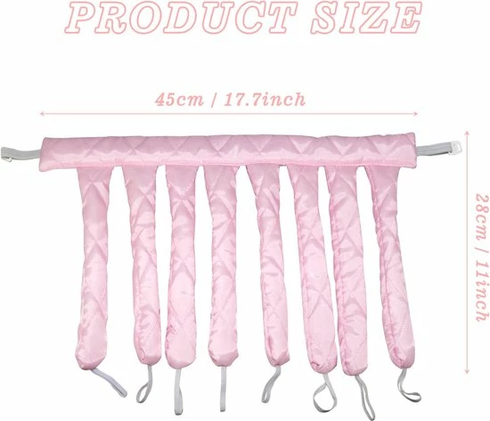 Beste recensies van 🛒 SHOPFINO - Heatless Hair Curler - Satin Octocurls - Heatless Dyson Curls - Haarrollers - Heatless Waves - Satijnen Octokrullen - Beachwaves - Heatless Curls - Zonder Hitte - Hoofdband - 🌞 Summer Hairstyle - Roze - Haircare - Krulspelden - Krulset 🎉 4 Beste recensies van 🛒 SHOPFINO - Heatless Hair Curler - Satin Octocurls - Heatless Dyson Curls - Haarrollers - Heatless Waves - Satijnen Octokrullen - Beachwaves - Heatless Curls - Zonder Hitte - Hoofdband - 🌞 Summer Hairstyle - Roze - Haircare - Krulspelden - Krulset 🎉 - Afbeelding 4