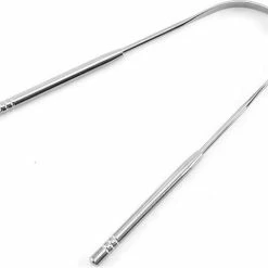 Begroting 🎉 Merkloos 100% RVS Tongschraper / Tongreiniger - Antibacterieel - 1 Stuk 🎉