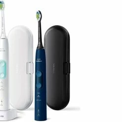 Beste deal ๐ Philips 4500 Series HX6851/34 - Sonische Tandenborstel - Wit En Blauw ๐คฉ