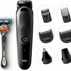 Beste Pirce ❤️ BRAUN MGK5060 Multi Grooming Kit - 8-in-1 Trimmer 🌟 -BRAUN Shop 550x492 4