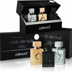 Gloednieuw ⭐ Armaf Club De Nuit A Collector's Pride Parfum Giftset - Club De Nuit Sillage Parfum 30 Ml + Club De Nuit Intense Man Parfum 30 Ml + Club De Nuit Milestone Parfum 30 Ml - Giftset Voor Heren 🎁