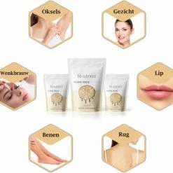 Beste Pirce 🔥 Rostem® Luxe Harskorrels - Hard Wax Beans - Hotwax - Wax Bonen - Creme 1KG - Incl. 10 Spatels 👍 -BRAUN Shop 550x501 2