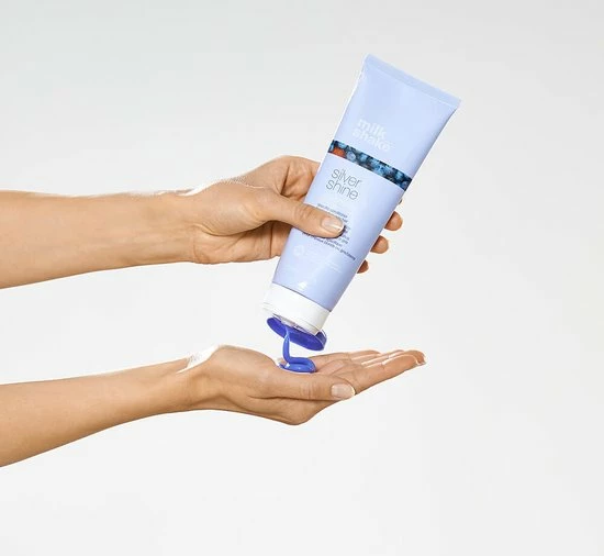 Flash-uitverkoop 💯 Milk_shake Silver Shine Conditioner 250 Ml - Vrouwen - Voor Geblondeerd Haar/Gekleurd Haar/Grijs Haar - Conditioner Voor Ieder Haartype ✔️ 4 Flash-uitverkoop 💯 Milk_shake Silver Shine Conditioner 250 Ml - Vrouwen - Voor Geblondeerd Haar/Gekleurd Haar/Grijs Haar - Conditioner Voor Ieder Haartype ✔️ - Afbeelding 4