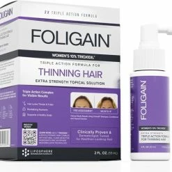 Beste Verkoop 😀 FOLIGAIN – Lotion Tegen Haaruitval Voor Vrouwen – 59 Ml 🔔