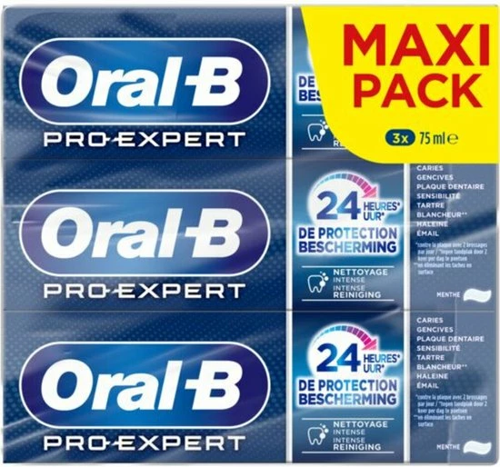Aanbiedingen π Oral B Oral-B Tandpasta Pro-Expert Intense Clean Mint 3 X 75 Ml π 1 Aanbiedingen π Oral B Oral-B Tandpasta Pro-Expert Intense Clean Mint 3 X 75 Ml π