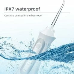 Groothandel 🔔 SeaGo Waterflosser - 300ml - Draagbaar - Set - 4 Opzetstukjes - Flosapparaten - Waterpik - Wit 💯 -BRAUN Shop 550x517 5