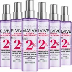 Beste recensies van 👍 L’Oréal Paris L'Oreal Paris Elvive Hydra Hyaluronic Hydraterend Volume Serum 150 Ml - 6 Stuks 🎁