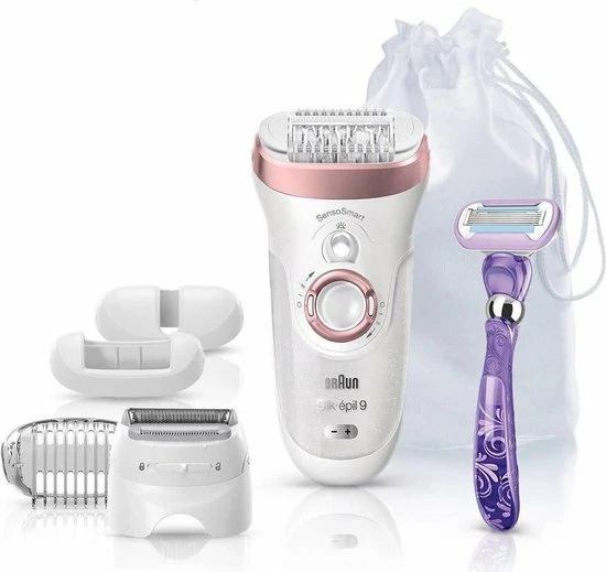 Groothandel ⌛ Braun Silk-épil 9 9-870 - Epilator - Wit/Roségoud ✨ 12 Groothandel ⌛ Braun Silk-épil 9 9-870 - Epilator - Wit/Roségoud ✨ - Afbeelding 12