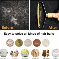 Uitgang 🎁 Merkloos Stof Scheerapparaat - Wollen Jas Scheren - Draagbare Lint Remover - Brush Tool - Pilling Machine - Wollen Tapijt Scheren - Ontpluizen - Pluis Verwijderaar - Pluis Verwijderen Roller - Schoonmaak Tool 🎉