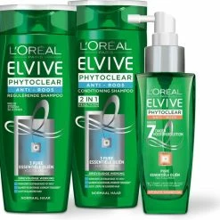 Aanbiedingen 🥰 L’Oréal Paris L'Oréal Paris Elvive Phytoclear Anti Roos Shampoo - 6x 200 Ml - Voordeelverpakking 🥰 -BRAUN Shop 550x532 4