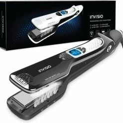 Goedkoop ✔️ Invisio® Stoom Stijltang En Krultang - Voorkomt Uitdroging - Anti Klit Technologie 👍