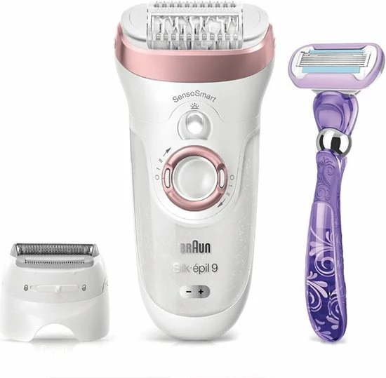 Groothandel ⌛ Braun Silk-épil 9 9-870 - Epilator - Wit/Roségoud ✨ 13 Groothandel ⌛ Braun Silk-épil 9 9-870 - Epilator - Wit/Roségoud ✨ - Afbeelding 13