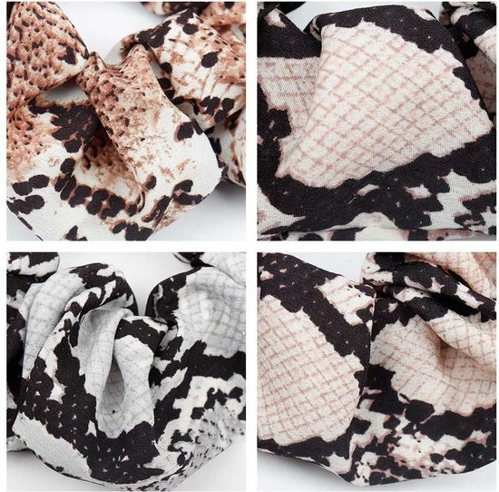 Top 10 ⭐ Scrunchieshop.com Scrunchie Leopard Set Van 4 | Set | Elastiek | Satijn | Fluweel | Haarwokkel | Haarelastiek | Snake | Luipaard | Panter | Scrunchies 🥰 3 Top 10 ⭐ Scrunchieshop.com Scrunchie Leopard Set Van 4 | Set | Elastiek | Satijn | Fluweel | Haarwokkel | Haarelastiek | Snake | Luipaard | Panter | Scrunchies 🥰 - Afbeelding 3