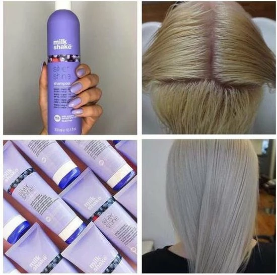 Flash-uitverkoop 💯 Milk_shake Silver Shine Conditioner 250 Ml - Vrouwen - Voor Geblondeerd Haar/Gekleurd Haar/Grijs Haar - Conditioner Voor Ieder Haartype ✔️ 8 Flash-uitverkoop 💯 Milk_shake Silver Shine Conditioner 250 Ml - Vrouwen - Voor Geblondeerd Haar/Gekleurd Haar/Grijs Haar - Conditioner Voor Ieder Haartype ✔️ - Afbeelding 8
