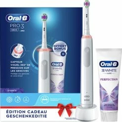 Uitgang ๐ Oral B Oral-B PRO 3 3800 3D-White + Tandpasta ๐ฏ