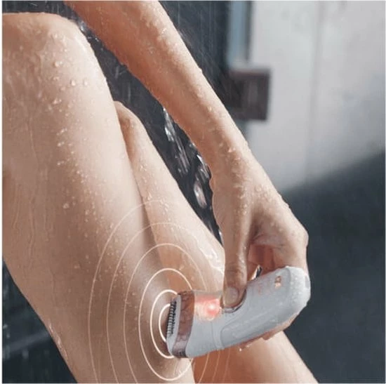 Groothandel ⌛ Braun Silk-épil 9 9-870 - Epilator - Wit/Roségoud ✨ 3 Groothandel ⌛ Braun Silk-épil 9 9-870 - Epilator - Wit/Roségoud ✨ - Afbeelding 3