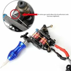 Korting ✔️ Dragonhawk Complete Tattoo Set Met 2 Machines, 14 Inkt En 20 Tatoeage Naalden 👍 -BRAUN Shop 550x548 11