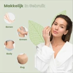 Promo 🔔 Skinnables Crystal Hair Removal - Crystal Hair Eraser - Scrubi - Bleame - Kristalpad - Pijnloos Ontharen - Inclusief GRATIS Scrubhandschoen - Goud - 2022 Versie 🔔 -BRAUN Shop 550x548