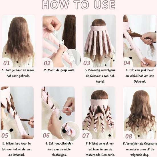 Beste recensies van 🛒 SHOPFINO - Heatless Hair Curler - Satin Octocurls - Heatless Dyson Curls - Haarrollers - Heatless Waves - Satijnen Octokrullen - Beachwaves - Heatless Curls - Zonder Hitte - Hoofdband - 🌞 Summer Hairstyle - Roze - Haircare - Krulspelden - Krulset 🎉 3 Beste recensies van 🛒 SHOPFINO - Heatless Hair Curler - Satin Octocurls - Heatless Dyson Curls - Haarrollers - Heatless Waves - Satijnen Octokrullen - Beachwaves - Heatless Curls - Zonder Hitte - Hoofdband - 🌞 Summer Hairstyle - Roze - Haircare - Krulspelden - Krulset 🎉 - Afbeelding 3