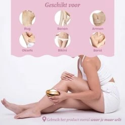 Kopen ✔️ ShopYourMusthaves S.Y.M. Crystal Hair Removal – Haarverwijderaar – Ontharing – Crystal Hair Eraser – Kristalpad – Inclusief Opbergzakje - Roze 😉 -BRAUN Shop 550x550 128