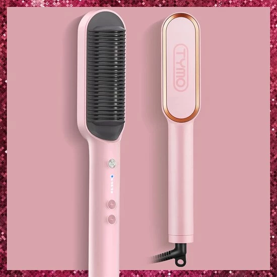 Nieuw ⌛ TYMO Stijltang - En Borstel - Met Bescherming Tegen Verbranding, Warm In 30s, Snel Keramisch Verwarmingselement, 5 Warmteniveaus, Schakelt Automatisch Uit, Frizz-Free, 360° Draaibaar ⭐ 3 Nieuw ⌛ TYMO Stijltang - En Borstel - Met Bescherming Tegen Verbranding, Warm In 30s, Snel Keramisch Verwarmingselement, 5 Warmteniveaus, Schakelt Automatisch Uit, Frizz-Free, 360° Draaibaar ⭐ - Afbeelding 3