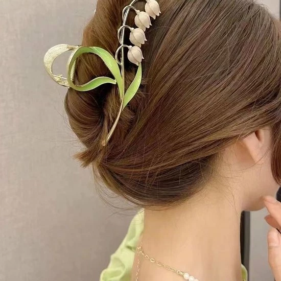 Nieuw ๐งจ HAIRMUSTHAVES Haargrijper Groot - Haarklauw - Zalm/Groen - Haarklem - Haarclip - Haarsieraad - Haarspeld - Haar Accessoires - Dames - Bloem - 9 Cm X 5 Cm - Uniek - Cadeau - Luxe ๐ 6 Nieuw ๐งจ HAIRMUSTHAVES Haargrijper Groot - Haarklauw - Zalm/Groen - Haarklem - Haarclip - Haarsieraad - Haarspeld - Haar Accessoires - Dames - Bloem - 9 Cm X 5 Cm - Uniek - Cadeau - Luxe ๐ - Afbeelding 6